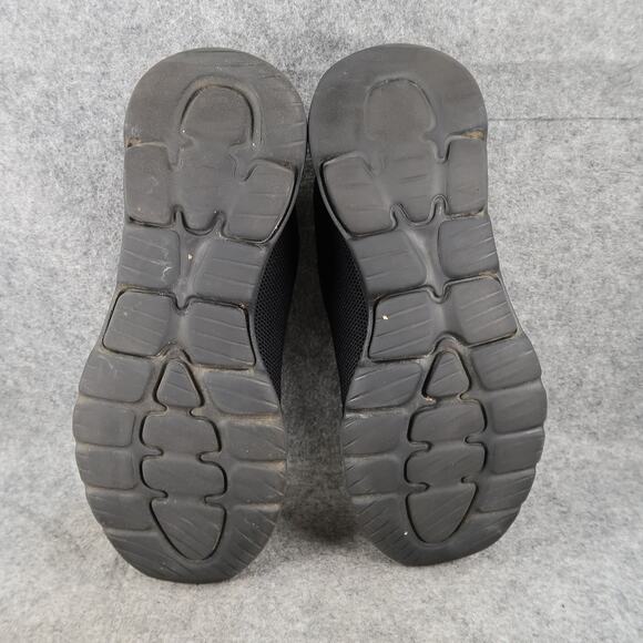 Skechers Shoes Mens 11.5 Athletic Trainer Go Walk Sneakers Casual Active Black - Picture 9 of 13